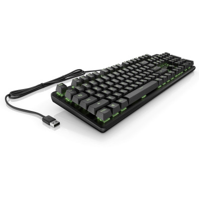 HP Клавіатура Pavilion Gaming 550 RGB 104key Red Hybrid USB Black