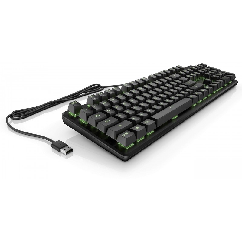 HP Клавіатура Pavilion Gaming 550 RGB 104key Red Hybrid USB Black