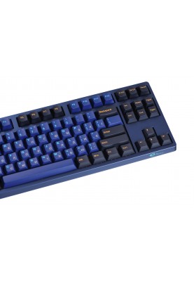 Akko Клавіатура механічна 3087 DS Horizon 87Key, CS Pink V2, USB-A, EN/UKR, No LED, Синій