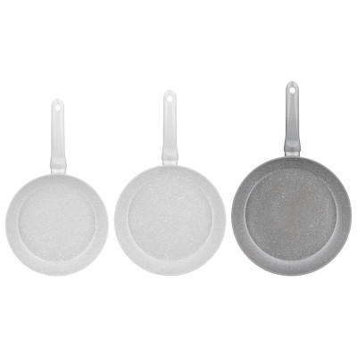 ARDESTO Сковорідка Gemini Gourmet з кришкою 28 см, сірий, алюміній