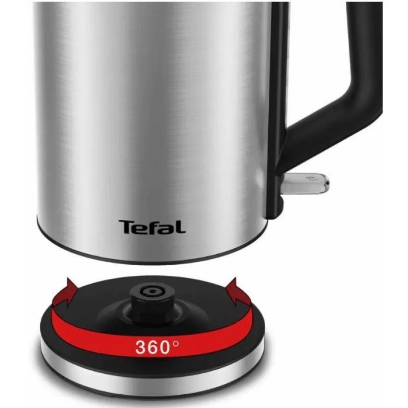 Tefal Електрочайник Bronx Electric, 1.7л, нерж. сталь, сірий