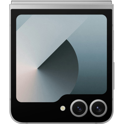 Samsung Смартфон Galaxy Flip 6 5G (F741) 6.7"/3.4" 12/256ГБ, 1SIM, 4000мА•рік, сріблястий сірий