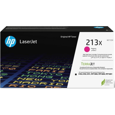 HP Картридж HP 213X CLJ Ent 5700/6700/6701, MFP 5800/6800 Magenta (6000 стор)