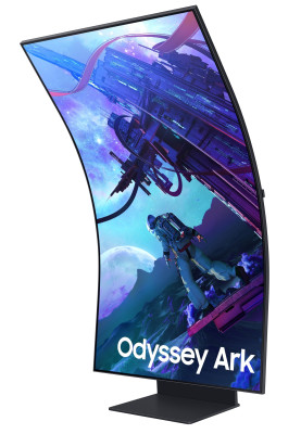 Samsung Монитор 57" Odyssey ARK 2nd Gen. G97NC HDMI, DP, USB, BT, VA, 3840x2160, 165Hz, 1ms