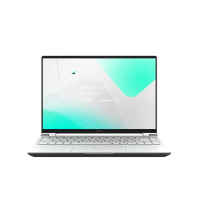 Gigabyte Ноутбук AERO 14.0 QHD+ OLED 90Hz, Intel i7-13700H, 16GB, F1TB, NVD4050-6, W11, сріблястий
