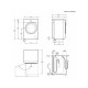 Electrolux Прально-сушильна машина фронтальна, 11(7)кг, 1600, А, 58см, дисплей, пара, інвертор, білий