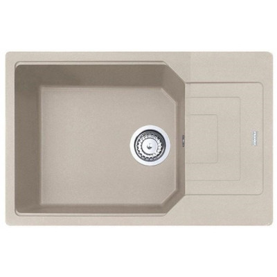 Franke Мийка кухонна Urban, фраграніт, прямокутник, з крилом, 780х500х220мм, чаша - 1, накладна, UBG 611-78 XL , сахара