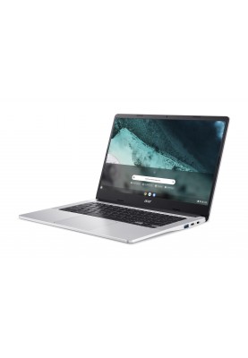 Acer Ноутбук Chromebook CB314-3HT 14" FHD IPS Touch, Intel C N4500, 8GB, F128GB, UMA, ChromeOS, сріблястий