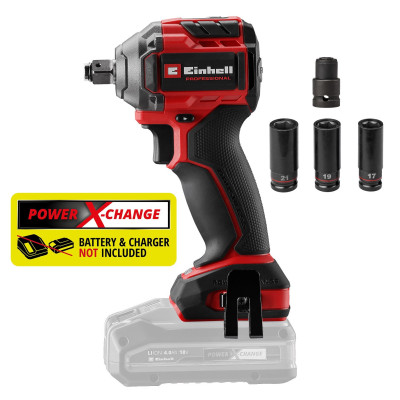 Einhell Гайковерт акумуляторний ударний Einhell Professional TP-CW 18/260-C Li BL - Solo 18В безщітковий 260Нм 0-2700об/хв 0.95кг без АКБ та ЗП