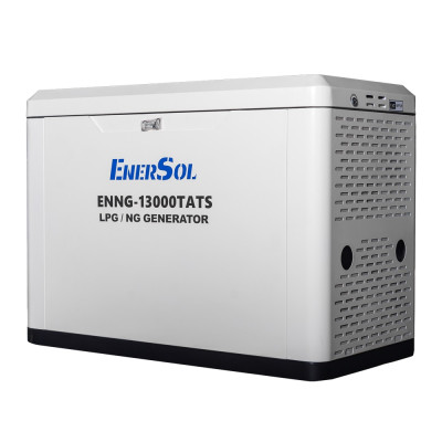 EnerSol Генератор газовий ENNG-13000TATS, 400В, 12.0-13.0кВт, 3Фазі, електростартер, 234.0кг