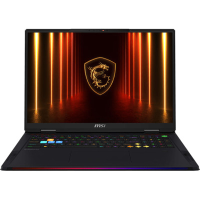 MSI Ноутбук MSI Raider 18 HX AI A2XWIG-251UA 18" UHD+, Intel U9-285HX, 64GB, F2TB, NVD5080-16, W11, чорний