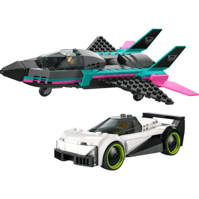 LEGO Конструктор LEGO City Реактивний літак проти автомобіля