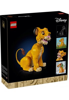 LEGO Конструктор Disney Classic Юний король Лев Сімба