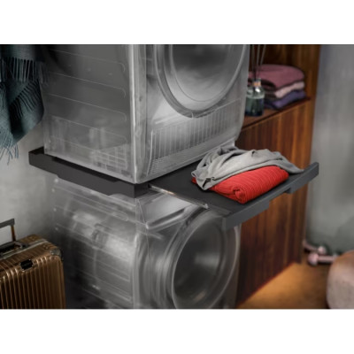 Electrolux Комплект монтажний для з'єднання пральної машини з сушильною машиною, висувна полиця, сріблястий темний Electrolux Комплект монтажний для з'єднання пральної машини з сушильною машиною, висувна полиця, сріблястий темний
