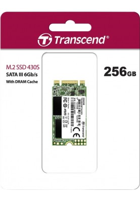 Transcend 430S M.2[Накопичувач SSD M.2 256GB SATA MTS430S]