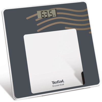 Tefal Ваги підлогові Dunes Collection, 150кг, AAAx2 немає у компл., скло, сірий
