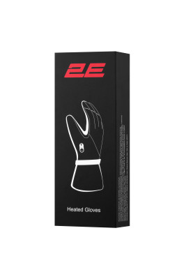 2E Tactical Рукавички з підігрівом Touch Plus Black, розмір M/L