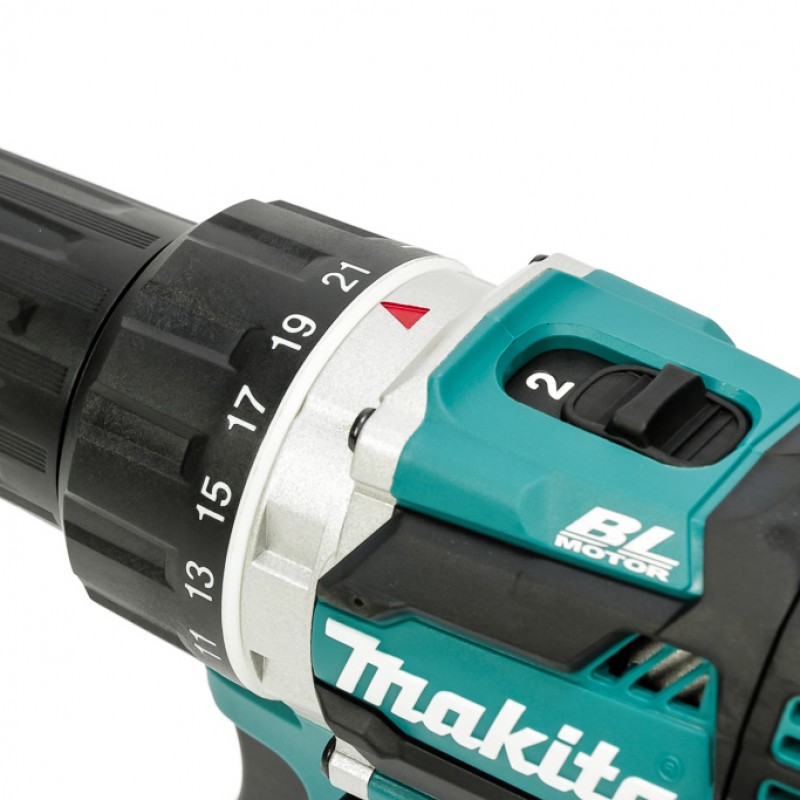 Makita Шуруповерт DDF484RTE, акум, 18В, 5Ah 2шт., 0-500/0-2000 об/хв, 54Нм, 1.5кг, кейс