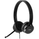Lenovo Гарнітура ПК стерео On-ear 100, USB, 1.8м, чорний