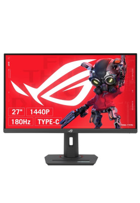 ASUS Монітор 27" ROG Strix XG27ACS HDMI, DP, USB-C, IPS, 2560x1440, 180Hz, 1ms, sRGB 133%, AdaptiveSync, Pivot, HDR400