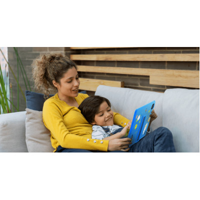 Doogee Планшет U10 Kids 10.1" 4ГБ, 128ГБ, 5060мА, Android, блакитний