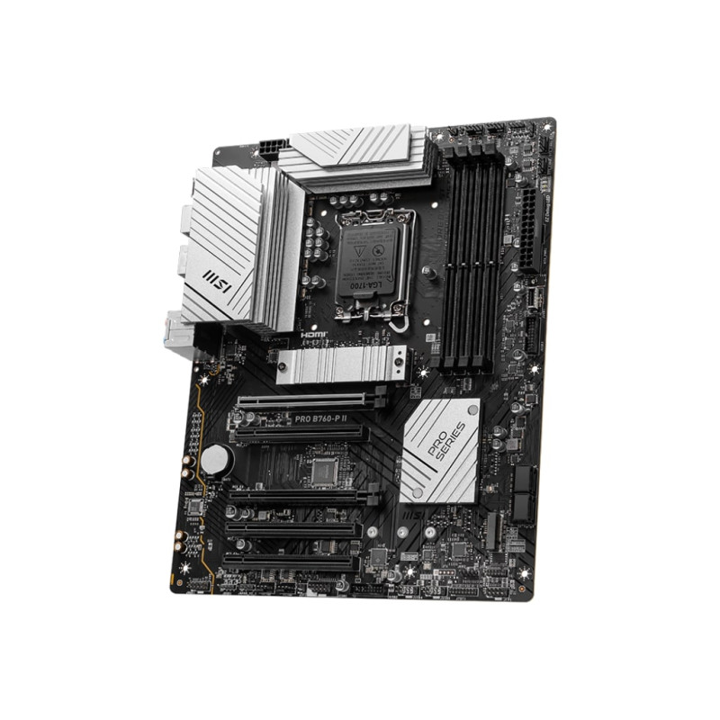 MSI Материнcька плата PRO B760-P II s1700 B760 4xDDR5 HDMI DP ATX