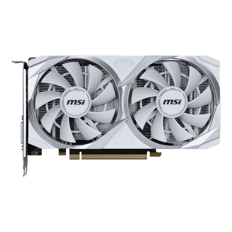 MSI Відеокарта GeForce RTX 3050 8GB GDDR6 VENTUS 2X XS WHITE OC білий