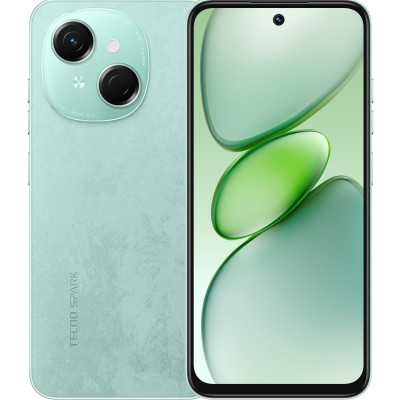 TECNO Смартфон Spark Go 1 (KL4) 6.67" 3/128ГБ, 2SIM, 5000мА•год, Magic Skeen Green