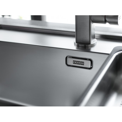 Franke Кухонна мийка Maris MRX 210-40 TL/127.0598.748/нержав.сталь полірована/510х430х180/врівень зі стільницею SlimTop