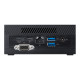 ASUS Персональний комп'ютер-неттоп PN41-BBP131MVS1 Intel Pen N6000/2*SO-DIMM/SATA+M.2SSD/int/BT/WiFi/NoOS