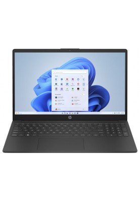 HP Ноутбук 15-fc0019ua 15.6" FHD IPS AG, AMD R3-7320U, 8GB, F256GB, UMA, Win11, чорний