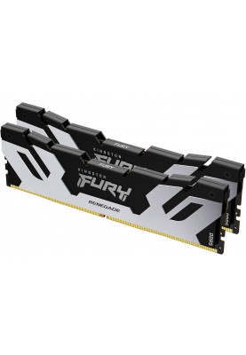 Kingston Пам'ять ПК DDR5 32GB KIT (16GBx2) 8000 FURY Renegade XMP Срібний