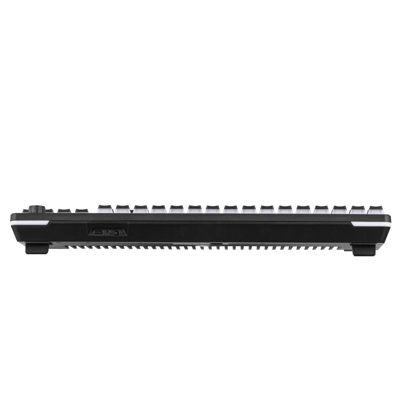 2E Gaming Клавіатура мембранна KG390 100key, USB-A/WL/BT, EN/UA, RGB, чорний
