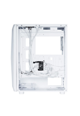 2E Gaming Корпус Aruba G3313W, без БЖ 1xUSB3.0, 2xUSB2.0, 5x120мм ARGB, VGA 300мм, LCS ready, HUB, TG Side Panel, ATX, білий
