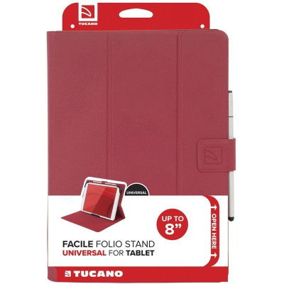 Tucano Чохол Facile Plus Universal для планшетів 7-8", червоний