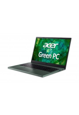 Acer Ноутбук Aspire Vero AV15-53P 15.6" FHD IPS, Intel i5-1335U, 16GB, F512GB, UMA, Lin, зелений