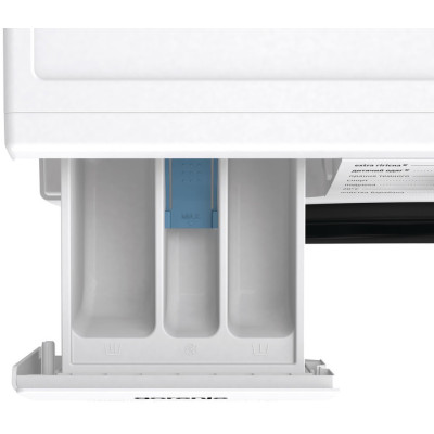 Gorenje Пральна машина фронтальна, 8кг, 1400, A+++, 55см, дисплей, пара, інвертор, білий