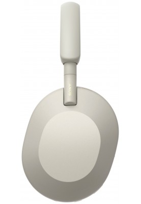 Sony Навушники Over-ear WH-1000XM5 BT 5.2, ANC, Hi-Res, AAC, LDAC, Wireless, Mic, Сріблястий