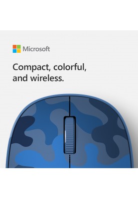 Microsoft Миша Camo SE Bluetooth Blue Camo