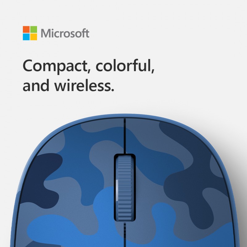 Microsoft Миша Camo SE Bluetooth Blue Camo