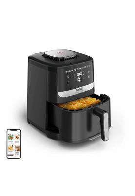 Tefal Мультипіч Easy Fry Silence, 1670Вт, чаша-5л, сенсорне керув., 10 програм, пластик, чорний