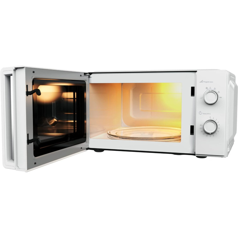 Beko Мікрохвильова піч, 20л, мех.керув., 700Вт, білий