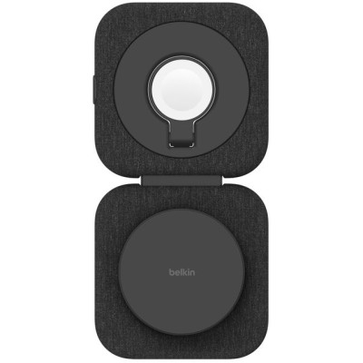 Belkin Зарядний пристрій бездротовий 2в1 15Вт Travel Pad Qi2
