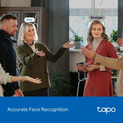TP-Link IP-камера Tapo C260 8MP N300 microSD motion detection.