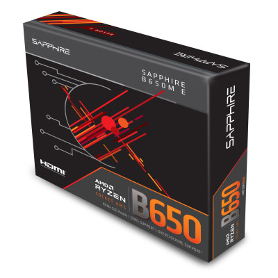 SAPPHIRE Motherboard B650M-E sAM5 B650 2xDDR5 M.2 HDMI DP mATX