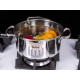 Tefal Коструля з кришкою DUETTO+, діаметр 20 см, нержавіюча сталь , об'єм 2,9 л.