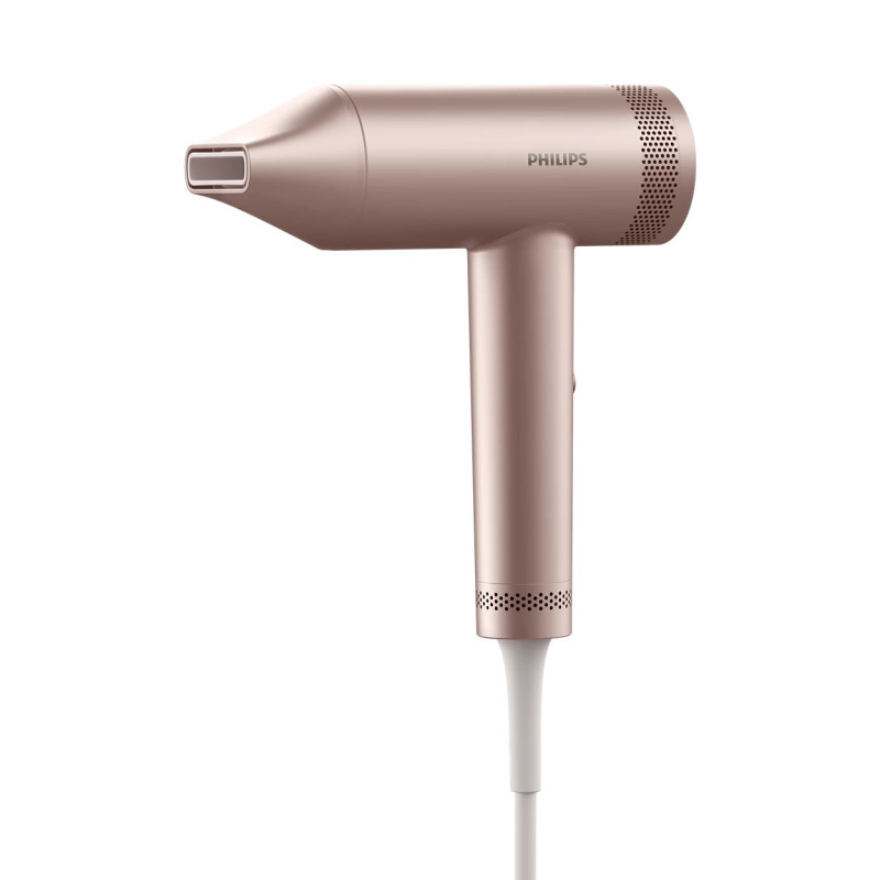 Philips Фен 8000 Series, 1400Вт, 3 режими, іонізація, хол. обдув, турборежим, рожевий