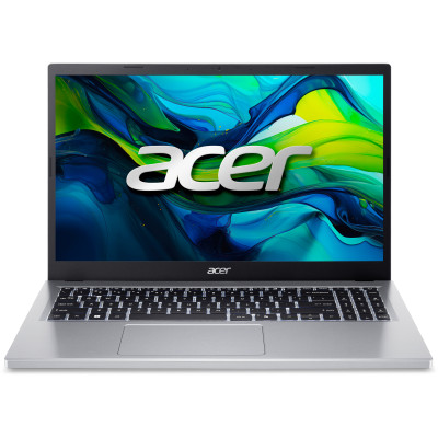Acer Ноутбук Aspire Go AG15-32P 15.6" FHD IPS, Intel 3-N355, 8GB, F512GB, UMA, Lin, сріблястий