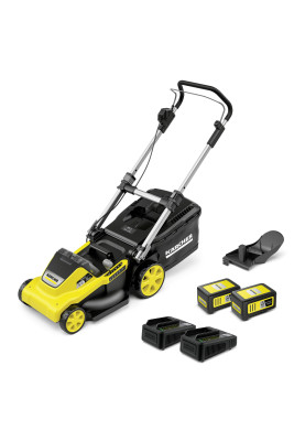 Karcher Газонокосарка акумуляторна LMO 5-18 Dual Battery Set 36В (18В+18В) акб 2х5А·год 41см 25-70см до 550м.кв