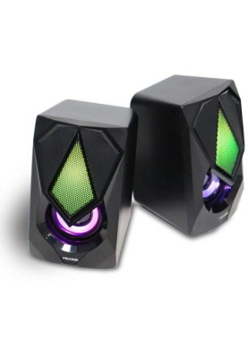 Microlab Акустична система MICROLAB B-25 2.0, USB, LED, чорний